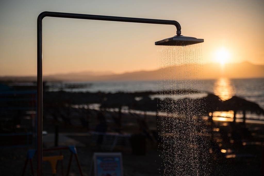 Vergina Beach Hotel Agia Marina  Bagian luar foto